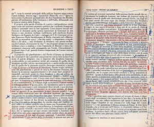EJEMPLAR DE LOS QUADERNI AL QUE REFIERE ARISMENDI